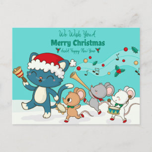 Merry Christmas Postcard