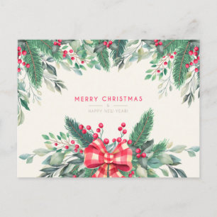 Merry Christmas Postcard