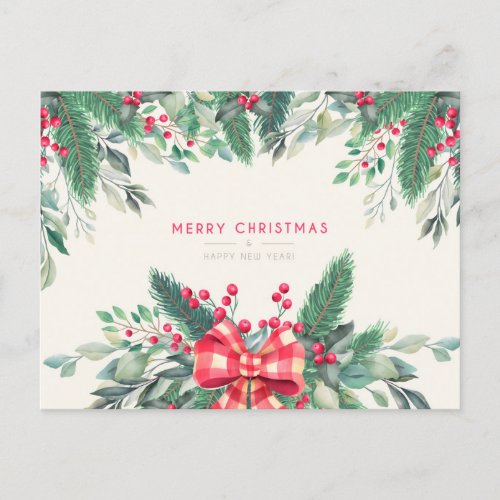 Merry Christmas Postcard