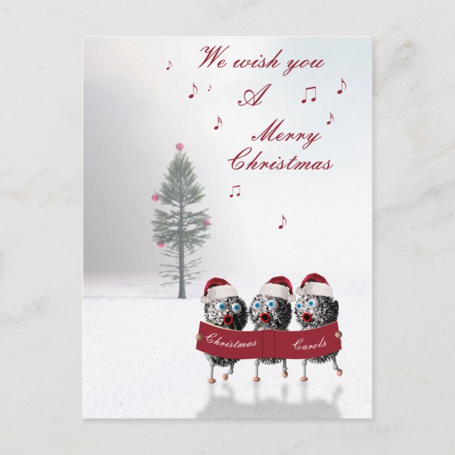 Merry Christmas postcard (Front)