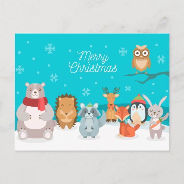 Merry Christmas Postcard (Front)