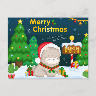Merry Christmas Postcard