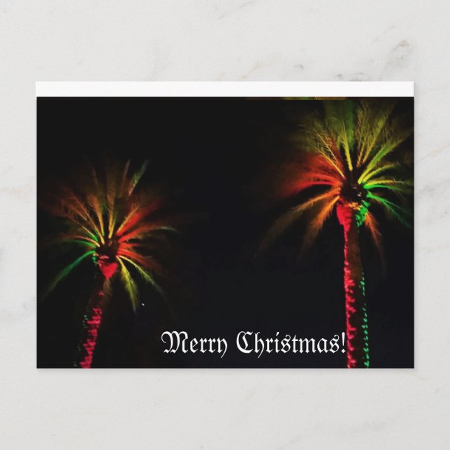 Merry Christmas! Postcard (Front)