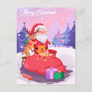 Merry Christmas Postcard