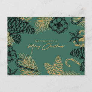 Merry Christmas Postcard