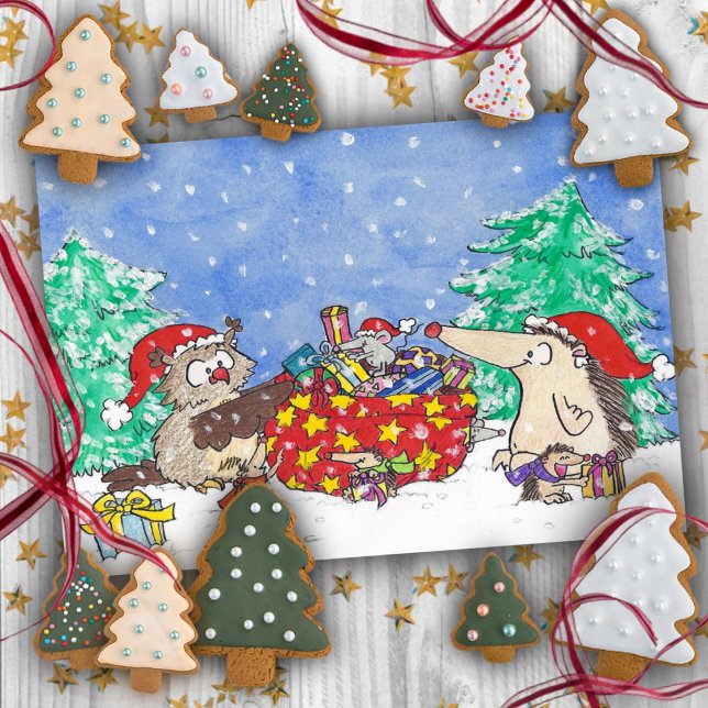 MERRY CHRISTMAS postcard by Nicole Janes (Creator Uploaded)