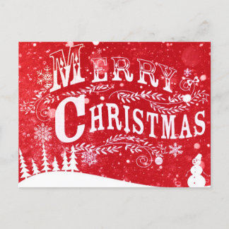 Merry Christmas Postcards 