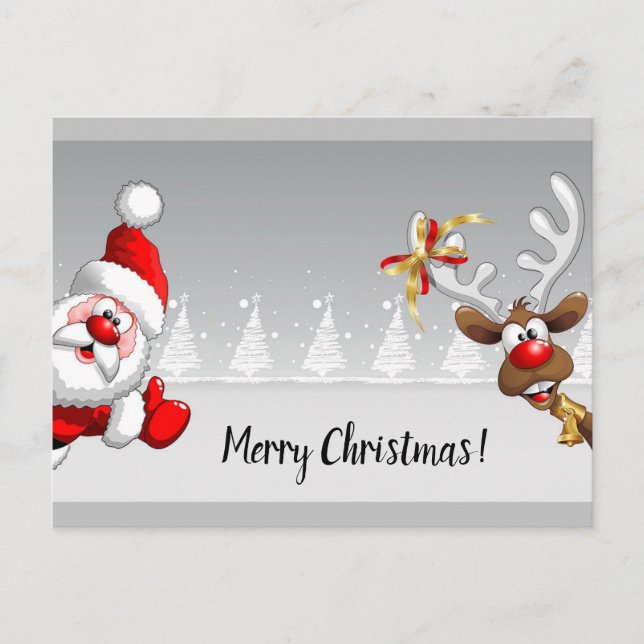Merry Christmas postcards (Front)