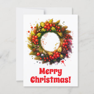Merry Christmas postcards