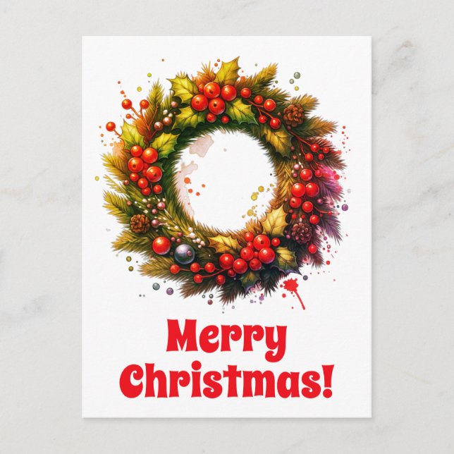 Merry Christmas postcards (Front)