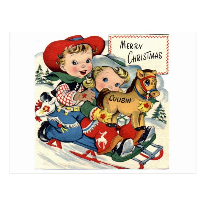 Merry Christmas Postcards