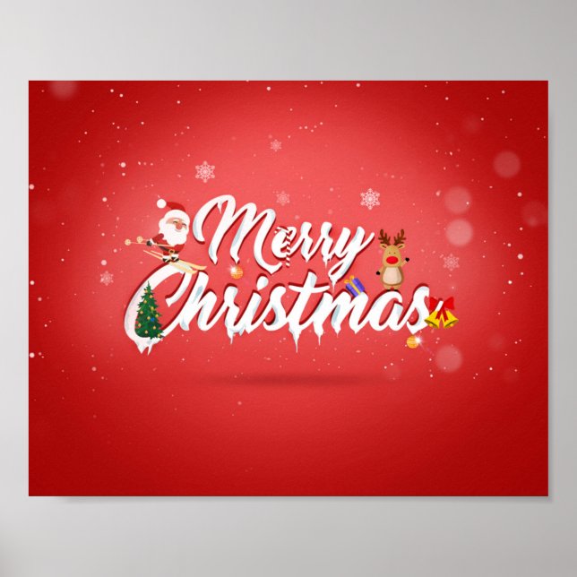 Merry christmas poster (Front)