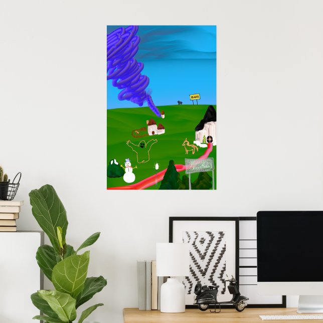 MERRY CHRISTMAS! POSTER (Home Office)