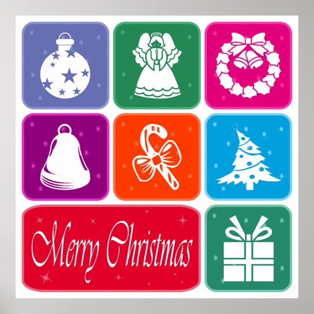 Merry Christmas Poster (Front)
