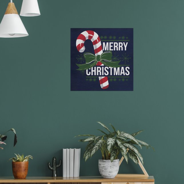 Merry Christmas Poster (Living Room 1)
