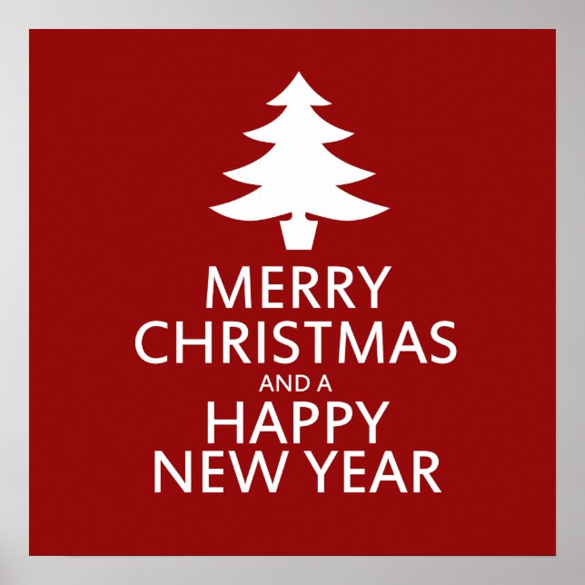 Merry Christmas Poster (Front)