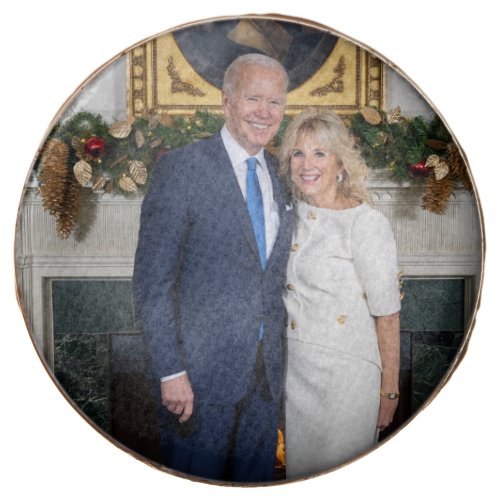 Merry Christmas President Joe Biden  1st Lady Chocolate Covered Oreo