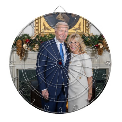 Merry Christmas President Joe Biden  1st Lady Dart Board