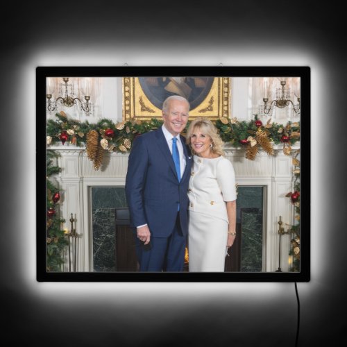 Merry Christmas President Joe Biden  1st Lady LED Sign