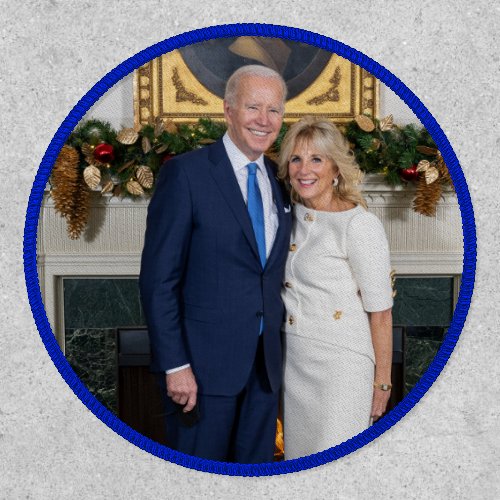 Merry Christmas President Joe Biden  1st Lady Patch