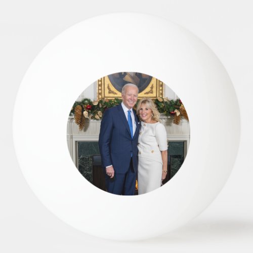 Merry Christmas President Joe Biden  1st Lady Ping Pong Ball