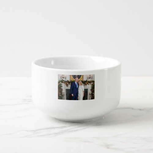 Merry Christmas President Joe Biden  1st Lady Soup Mug