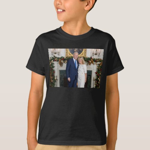 Merry Christmas President Joe Biden  1st Lady T_Shirt