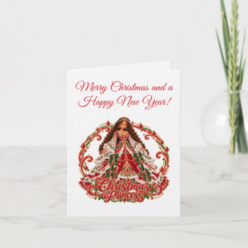 Merry Christmas Princess and a Happy New Year! Holiday Card