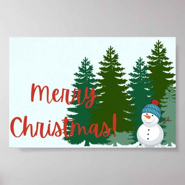 Merry Christmas Print (Front)
