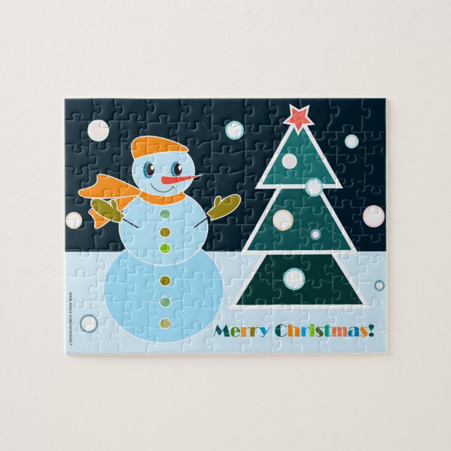 Merry Christmas Puzzle (Horizontal)