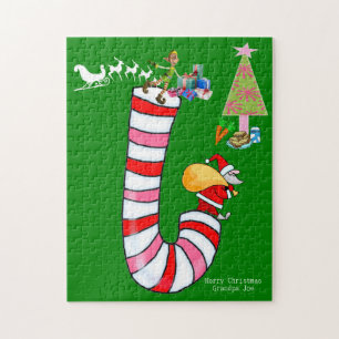 Merry Christmas Puzzle Christmas Santa's Toys