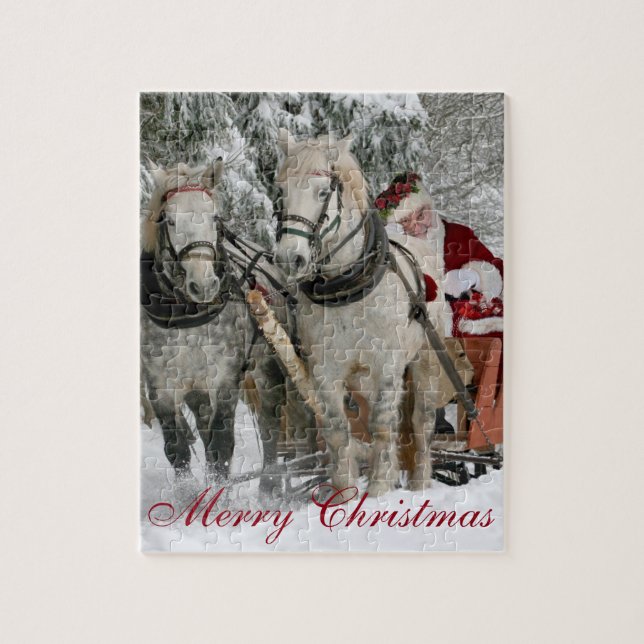 Merry Christmas Puzzle Game (Vertical)