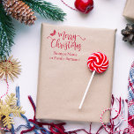Merry Christmas Quote Typography & Holly Branches Rubber Stamp<br><div class="desc">Merry Christmas Quote Typography & Holly Branches Rubber Stamps. With this Christmas design of typography and holly branches we have created an exclusive rubber stamp. This combines perfectly with the atmosphere of this special time of year and you can use it to entertain your guests. Whether you are a crafter...</div>