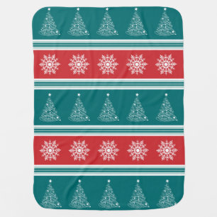 Merry Christmas Receiving Blanket