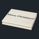 Merry Christmas rectangle large rubber stamp<br><div class="desc">Merry Christmas! rectangle rubber stamps are for stamping packages and letters,  your little brother (Don't tell Mom),  or other things for the Christmas holiday season. Merry Christmas!  is Steamy Raimon original calligraphy art.</div>