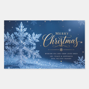 Merry Christmas  Rectangular Sticker