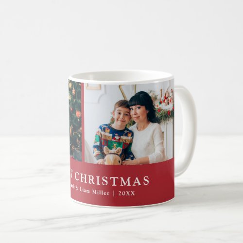 Merry Christmas Red Coffee Mug