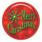 Merry Christmas red green modern