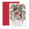 Merry Christmas Red Wedding Save the Date Photo