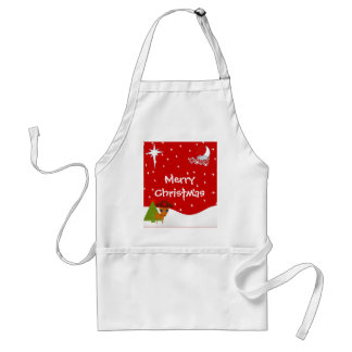 Merry Christmas Reindeer ! - Adult Apron