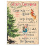 Merry Christmas Reindeer Decoupage Tissue Paper