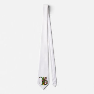 Merry Christmas Reindeer Neck Tie