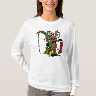 Merry Christmas Reindeer T-Shirt