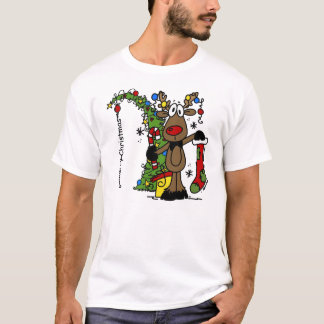 Merry Christmas Reindeer T-Shirt