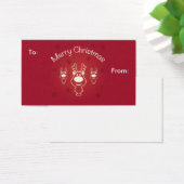 Merry Christmas Reindeers Gift Card (Desk)
