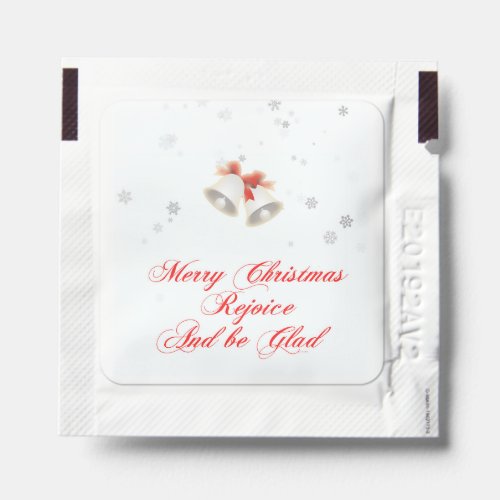 Merry Christmas Rejoice And Be Glad  Hand Sanitizer Packet