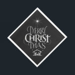 Merry CHRISTmas Religious Chalkboard Calligraphy Napkins<br><div class="desc">Merry CHRISTmas Religious Chalkboard Calligraphy We say 'Merry Christmas' all the time, but often forget the origin of the words. This art features original hand lettering that in its unique design tells the story of Christmas, simply and elegantly in the fashionable chalkboard look. Show your CHRISTmas spirit to family and...</div>