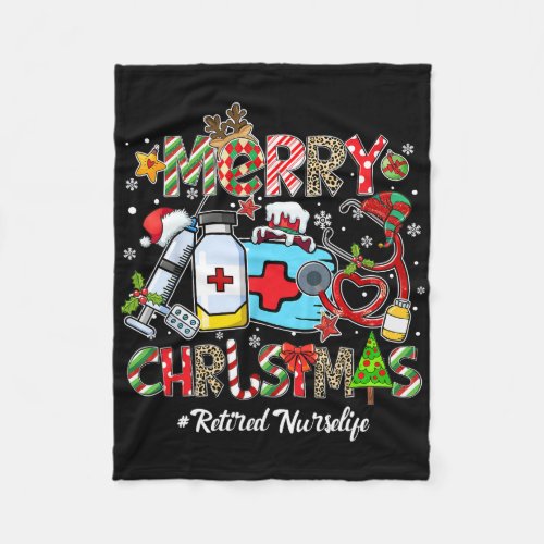 Merry Christmas Retired Nurse Life Men Women Xmas 