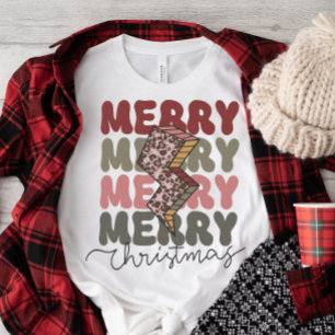 Merry Christmas Retro T-Shirt