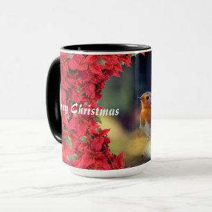 Merry Christmas Robin Mug